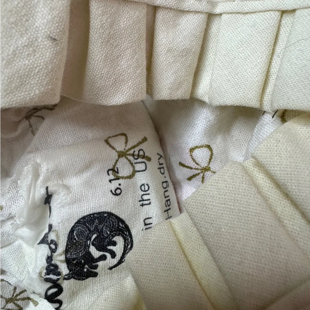 Liboosha Handmade Romper. Size 6-12 Month. HTF. Vintage Fabric. Great Condition